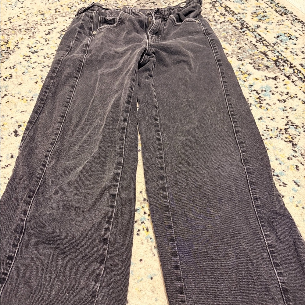 Zara Charcoal Denim Pants